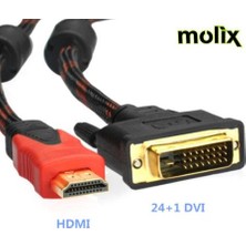 Boblov Hdmı To Dvı(24+1)M 1.5 Metre Dual Link Görüntü Kablosu MX-4105