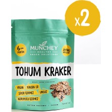 Munchey 2'li Zeytinli Tohum Kraker 80 gr