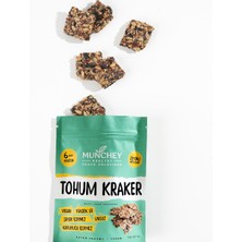 Munchey 2'li Zeytinli Tohum Kraker 80 gr