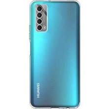 Case Street Huawei P Smart 2021 Kılıf Kamera Korumalı Silikon Şeffaf