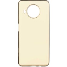 Gpack Xiaomi Mi 10T Lite 5g Kılıf Premier Silikon Mat Koruma+Nano Glass Gold