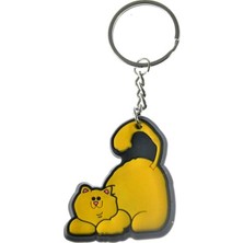 Hd Marketim Sevimli Kedi Figürlü Anahtarlık