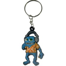 Hd Marketim Sevimli Crazy Frog Figürlü Anahtarlık