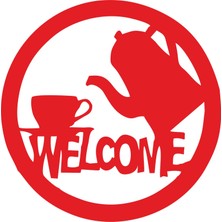 Sticker Fabrikası Welcome Hoşgeldiniz Sticker 00631