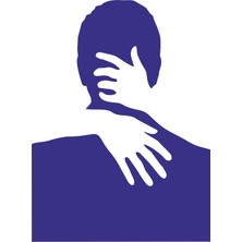 Sticker Fabrikası Sarılan Kol Sticker 00632