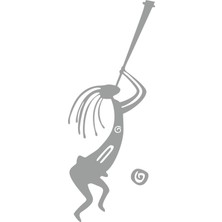 Sticker Fabrikası Çalgıcı Maya Figürü Sticker 00637