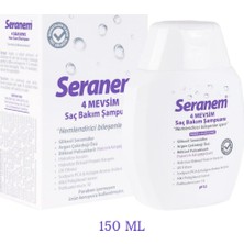 Seranem Nemlendirici Keratin 4 Mevsim Saç Bakım Şampuanı 150 ml