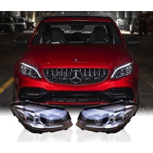 Mercedes W205 Makyajlı Multıbeam Far Seti 2059068505-2059068605