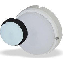 Helios 12W Beyaz Işık Siyah Kasa IP65 LED Yavan Armatür