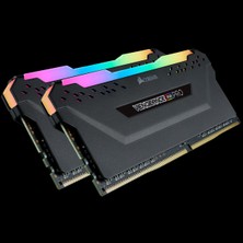 Corsair Vengeance CMW16GX4M2Z4000C18 16GB (2x8GB) DDR4 4000 MHz C18 Black RGB Pro DIMM Bellek