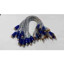 Megavox 10'' Lu Y Kablo 1 Dişi 2 Erkek- Kopmaz Esnek Silikonlu-2