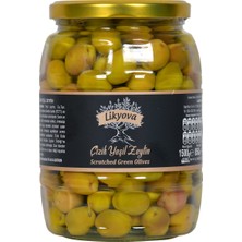 Likyova Çizik Yeşil Zeytin 900 gr