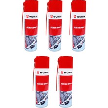 Würth 5 Adet Würth Silikon Sprey 500 ml Made In Germany