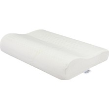 Viscofoam Hava Kanallı Ortopedik Boyun Destekli Yastık Visco Yastık 57x37x10-7cm