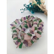 Stoneage En Sevilen Taşlardan  Kolyesi