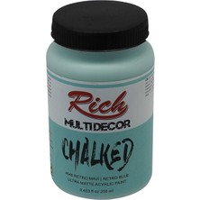 Rich Multi Decor Chalked Akrilik Boya 250 cc Retro Mavi