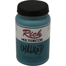 Rich Multi Decor Chalked Akrilik Boya 250 cc Turkuaz
