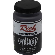 Rich Multi Decor Chalked Akrilik Boya 250 cc Çikolata