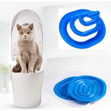 Mixpet Kedi Tuvalet Eğitim Plastik Klozet Kapağı