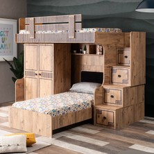 Setay Natural Ranza Karyola 2 Kapaklı Dolap