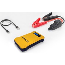 Stanley SXA125 12VOLT 700AMP Lityum Polimer Akü Takviye + Powerbank + LED Lamba