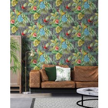 Adawall Papağan Desenli Duvar Kağıdı Tropicano 9905-4