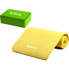 Delta 15 mm Yoga Matı - Pilates Minderi ve Yoga Blok Yoga Köpüğü