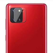 Tekno Grup Samsung Galaxy S10 Lite (A91) Kamera Lens Koruyucu Cam Şeffaf