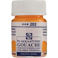 Talens Guaj Boya 16 ml Deep Yellow Koyu Sarı 202