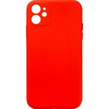 Zeyn Apple iPhone 11 6.1" Içi Kadife Lansman Silikon Kılıf