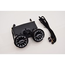 Mercedes W213 Işıklı Havalandırma Seti Arka 2 Parça