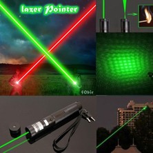 Pomelon Yeşil Şarjlı Lazer Pointer 1000 (Yakıcı) + Yedek Pil Hedıyelı