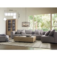 Decoraev Hera Modüler Rahat Köşe Koltuk Takımı 6 Parça