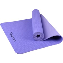 Gymo Ekolojik 6mm Tpe Yoga Matı Pilates Minderi Lila