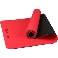 Gymo Ekolojik 6mm Tpe Yoga Matı Pilates Minderi Kırmızı