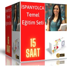 Enine Boyuna Eğitim İspanyolca Temel Düzey Görüntülü Eğitim Seti