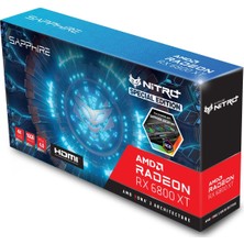 Sapphire AMD Radeon RX 6800 XT 16GB 256Bit GDDR6 PCI-E 4.0 Ekran Kartı 11304-01-20G