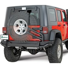 Jeep Wrangler Rubicon Jk Aev Arka Tampon Stepne Tutucu Braketi