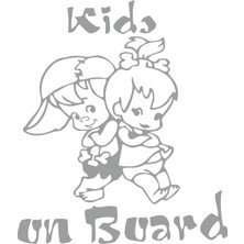 Sticker Fabrikası Arabada Çocuk Var Sticker 00665