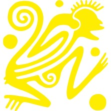 Sticker Fabrikası Maya Maymun Sticker 00641