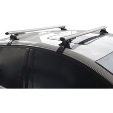 Re&Ar Tuning Seat Toledo 2012-2019 Için Oluksuz Tip Ara Atkı Tavan Barı - Gri