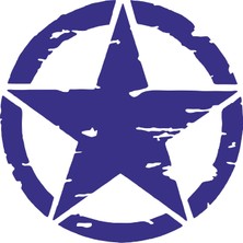 Sticker Fabrikası Askeri Yıldız Motosiklet Off Road Offroad U.s Army Sticker 00677