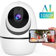 Jo Moyner 2mp Fhd Ip Wifi Kamera 128GB Sd Krt Güvenlik Kamerası Bebek Izleme Pet Izleme AP-688RS-2MP