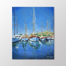 Arty Tablo Yelkenliler Tablo