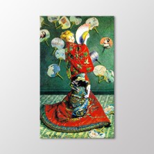 Arty Tablo Japon Kostümü Içinde Camille Monet Tablo