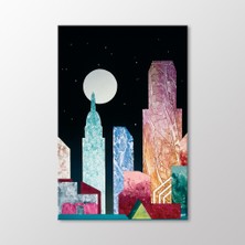Arty Tablo Dolunaylı Gece Tablo