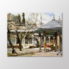 Arty Tablo Şadırvan Başında Tablo