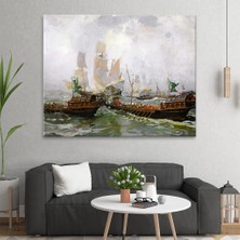 Arty Tablo Preveze Deniz Savaşı Tablo