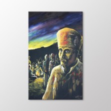 Arty Tablo Şayak Kalpaklı Tablo