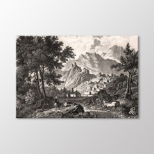 Arty Tablo Ağrı Dağı ve Doğubeyazıt Tablo